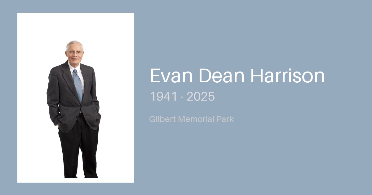 Evan Dean Harrison - Gilbert-Memorial-Park