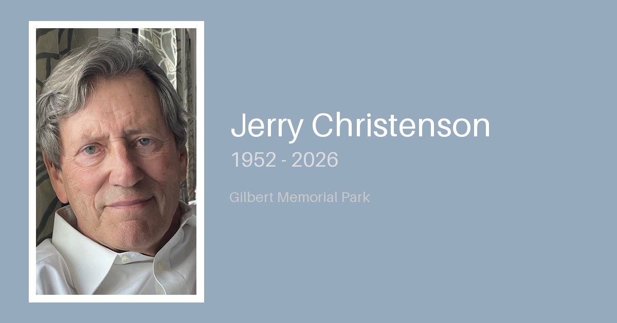 Jerry Christenson - Gilbert-Memorial-Park