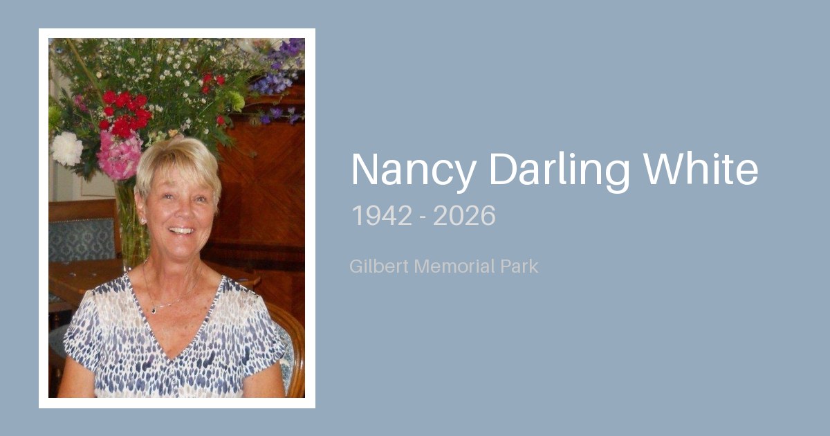 Nancy Darling White - Gilbert-Memorial-Park
