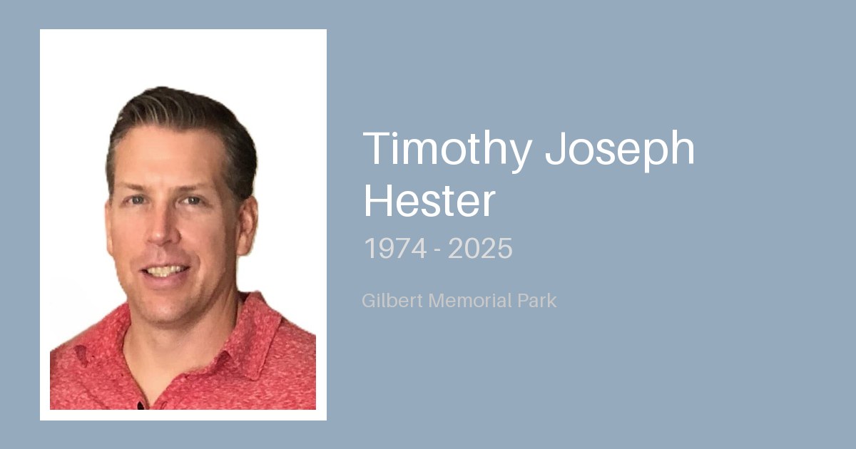 Timothy Joseph Hester - Gilbert-Memorial-Park