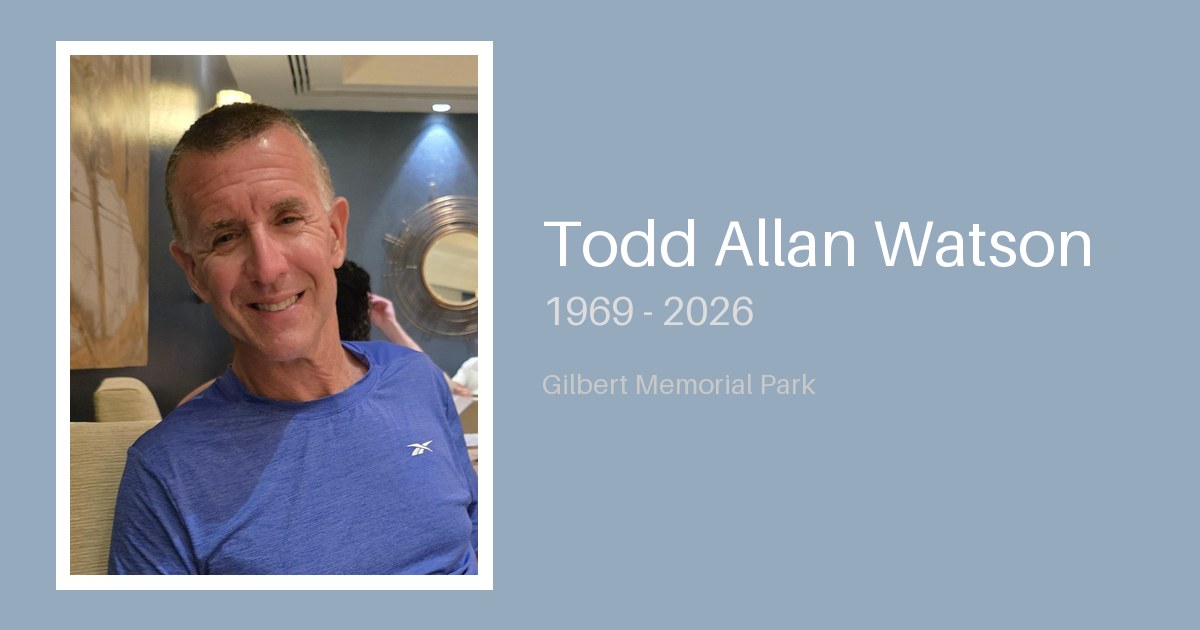 Todd Allan Watson - Gilbert-Memorial-Park