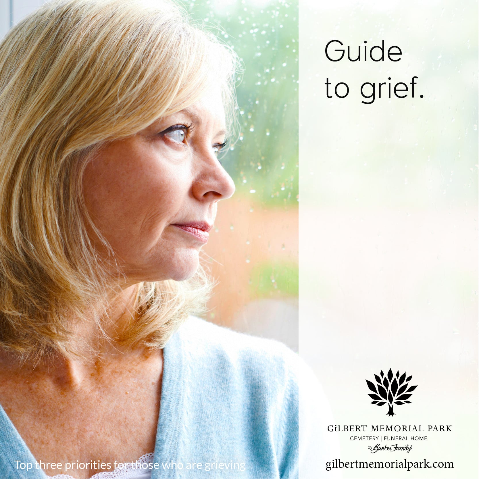 Top three priorities for those who are grieving